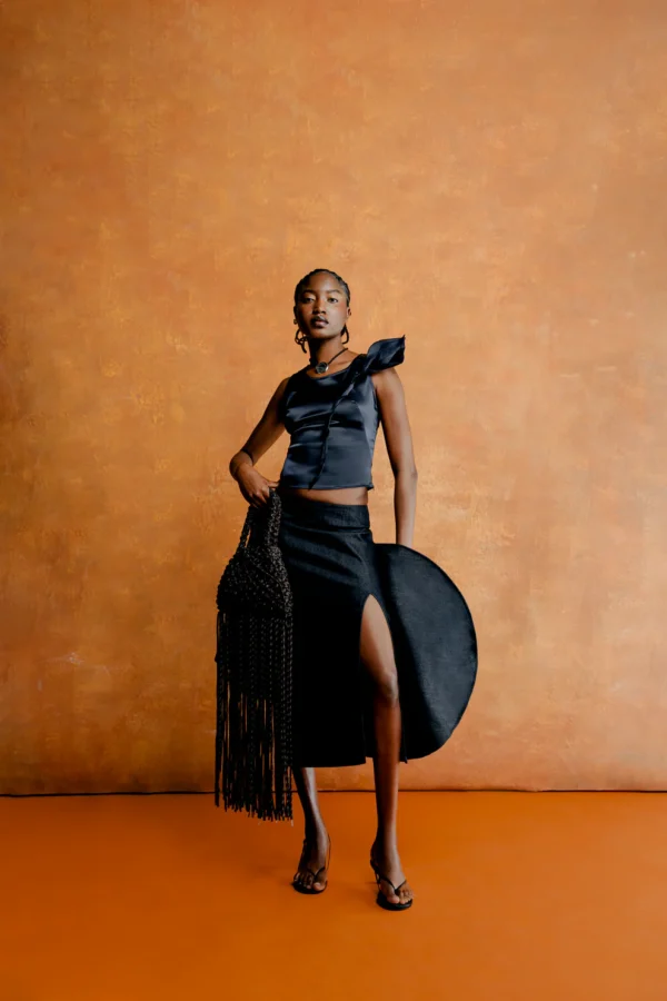 Shalom extended petal skirt