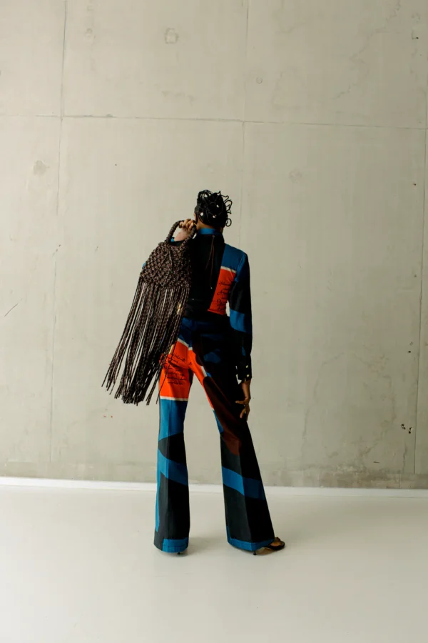 Sade slim to flare pants